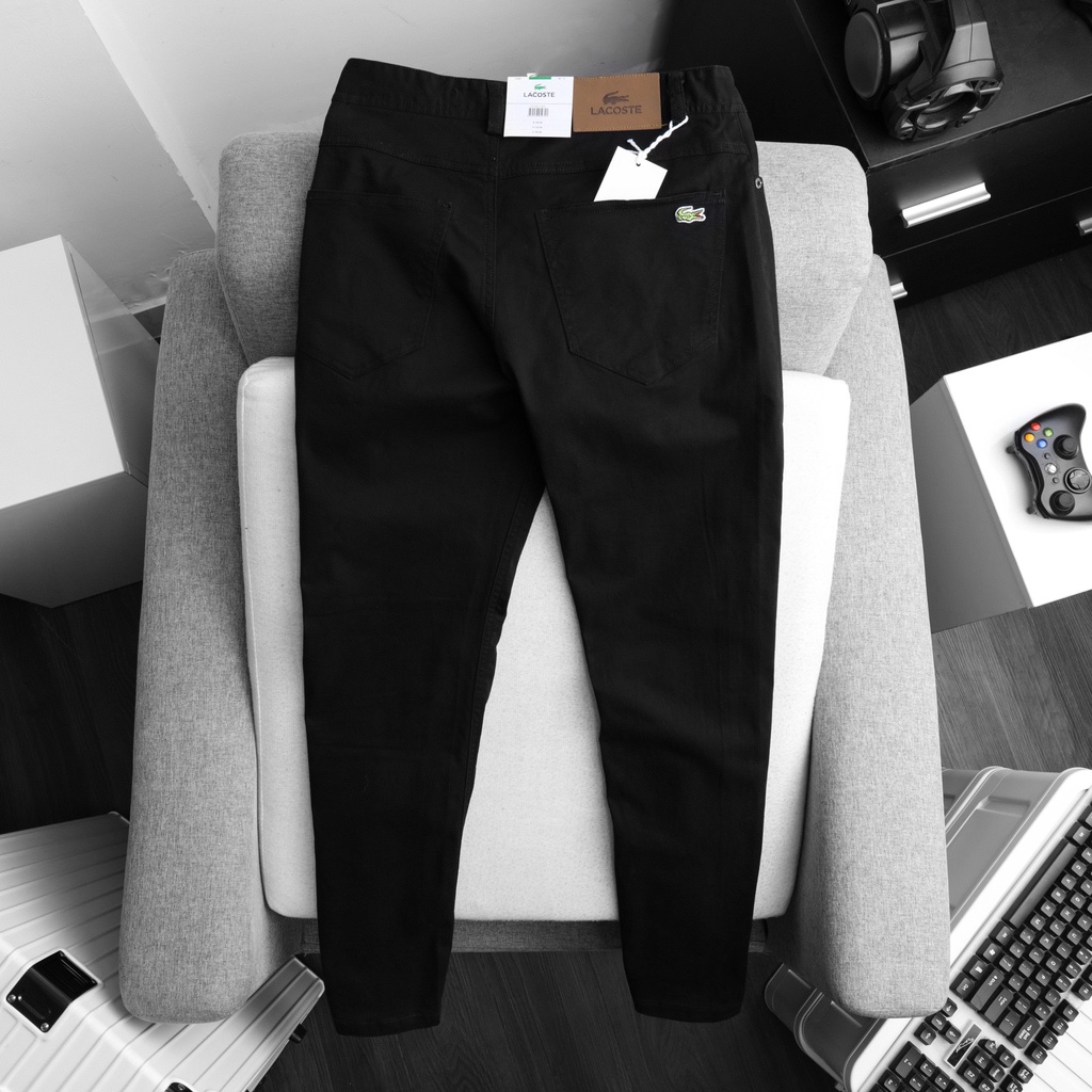 Quần Kaki Dài Giả Jeans Chất Xuất Hàn Cotton Co Giãn , Form Ôm nhẹ Trẻ Trung, BigSize 100kg , Quần dài kaki nam 3bros