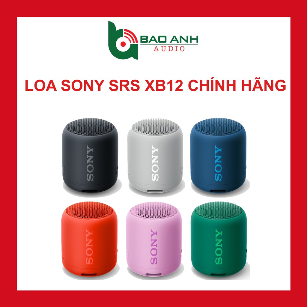  Loa Bluetooth Sony SRS XB12 - CHÍNH HÃNG