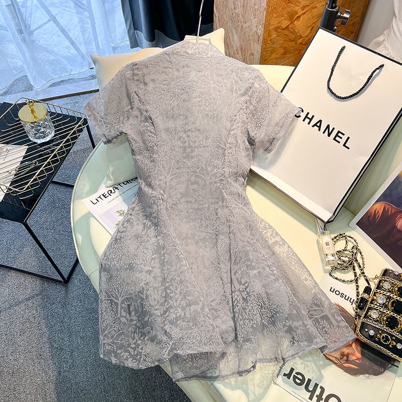 Đầm Sườn Xám Kiểu Dáng Ngọt Ngào Phong Cách Retro