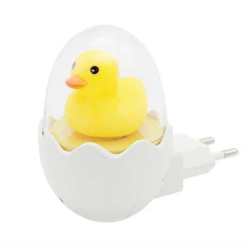 Đèn ngủ TRỨNG VỊT VÀNG cảm biến ánh sáng nhỏ gọn