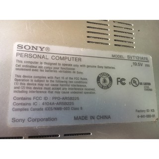 Loa laptop sony vaio Svt13
