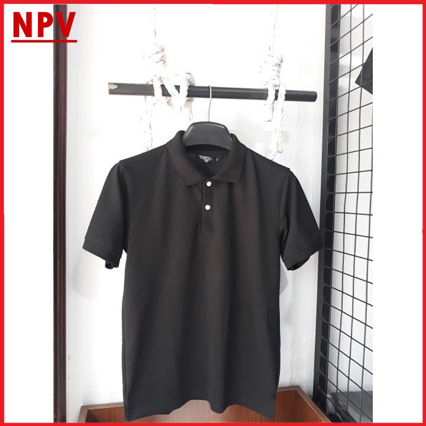 Áo thun nam polo cổ bẻ NPV ngắn tay, áo phông nam vải coton không nhăn nhiều màu | BigBuy360 - bigbuy360.vn