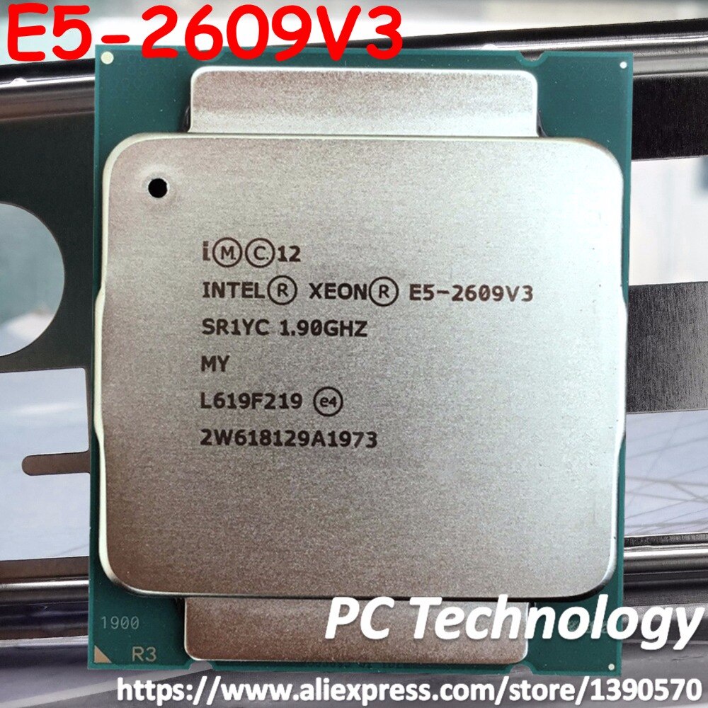 cpu xeon e5 2630v3 / e5 2620v3 / e5 1620v3 / e5 2609v3 / socket 2011v3 / tặng keo tản nhiệt