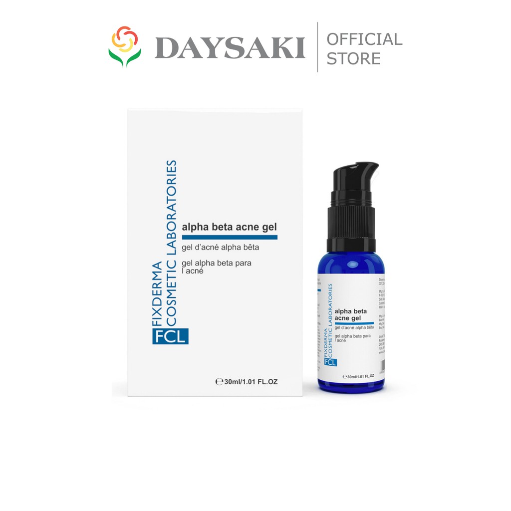 Fixderma Gel Giảm Mụn FCL Alpha Beta Acne Gel 30Ml