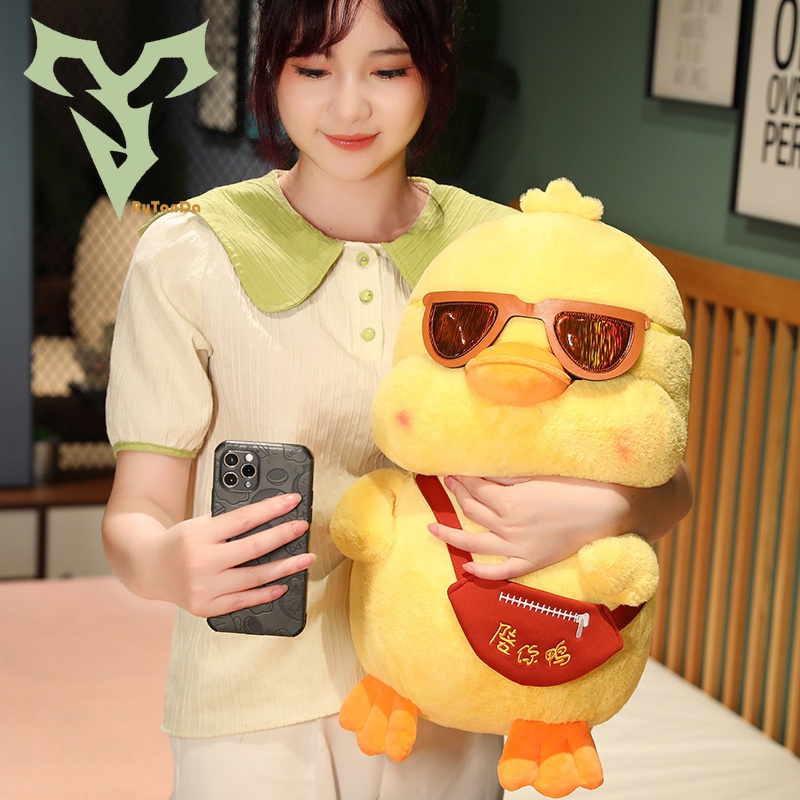 Đồ chơi nhồi bông Hình Thỏ Và Vịt Dễ Thương Cho Bé Gái