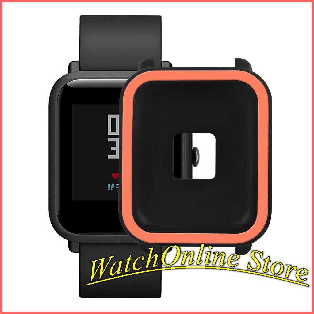 Case viền dẻo bảo vệ Amazfit Bip - ốp viền silcon viền màu Xiaomi Amazfit Bip