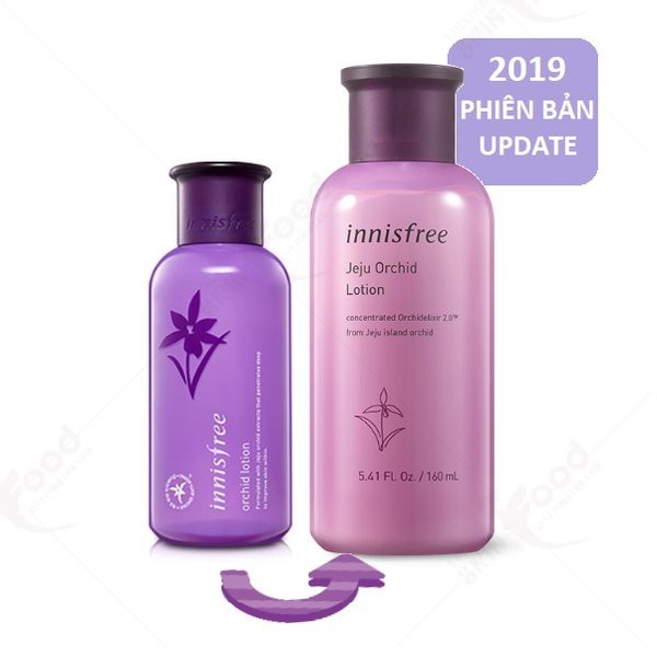 Sữa dưỡng ngăn ngừa lão hóa sớm từ hoa lan Innisfree Jeju Orchid Lotion 160ml