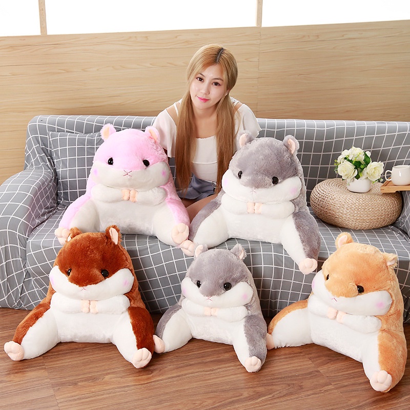 Đệm gối tựa lưng MENGNI nhồi bông hình hoạt hình dễ thương đa năng