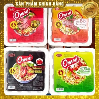 Mì Tôm chanh Omni bát 75g