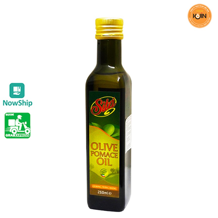 Dầu Olive Kojin Dầu Oliu Nguyên Chất Dùng Nấu Ăn Làm Bánh Chai Thủy Tinh 250ml