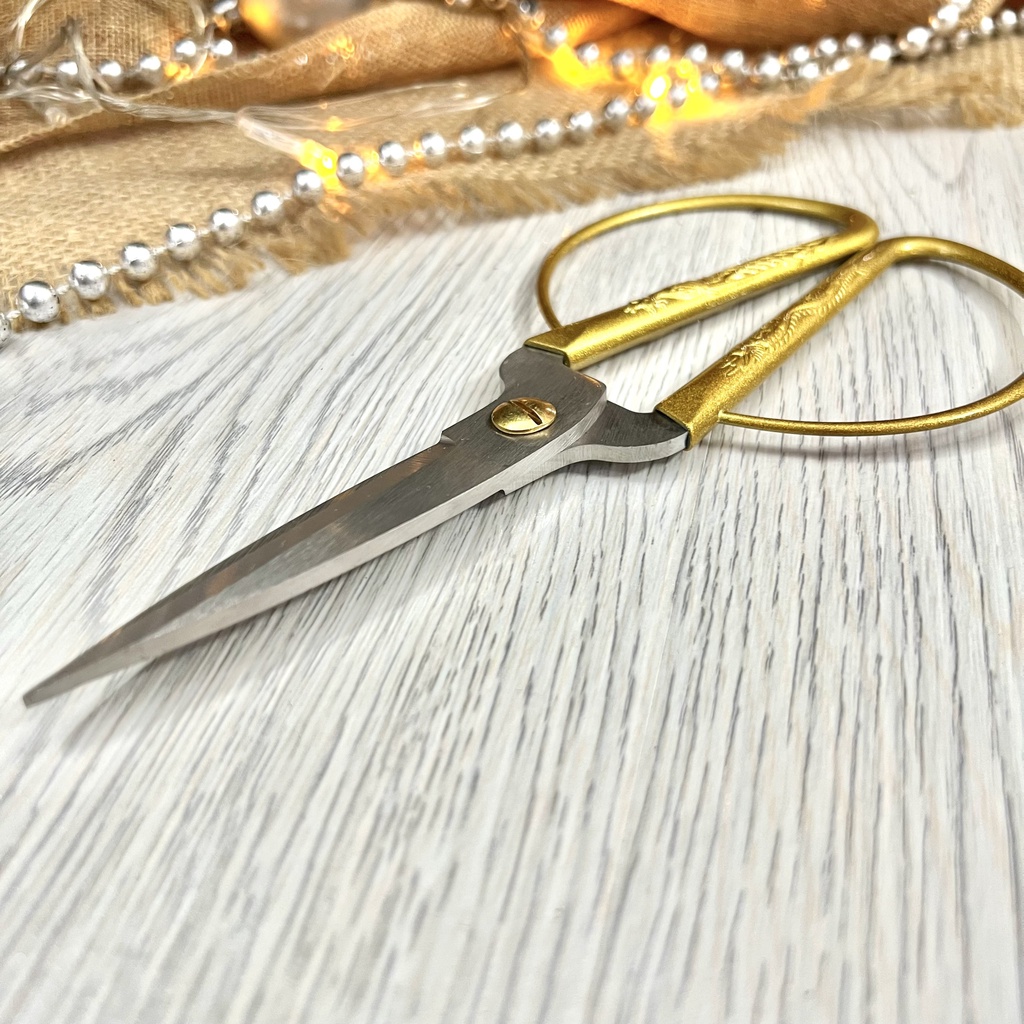 Kéo Cán Vàng Họa Rồng Phượng Tinh Tế size lớn ( k45 )