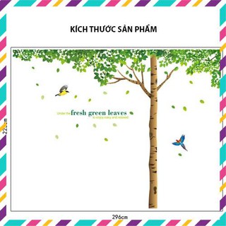 (Size Lớn) Decal dán tường BIG TREE HPM1098 Zooyoo