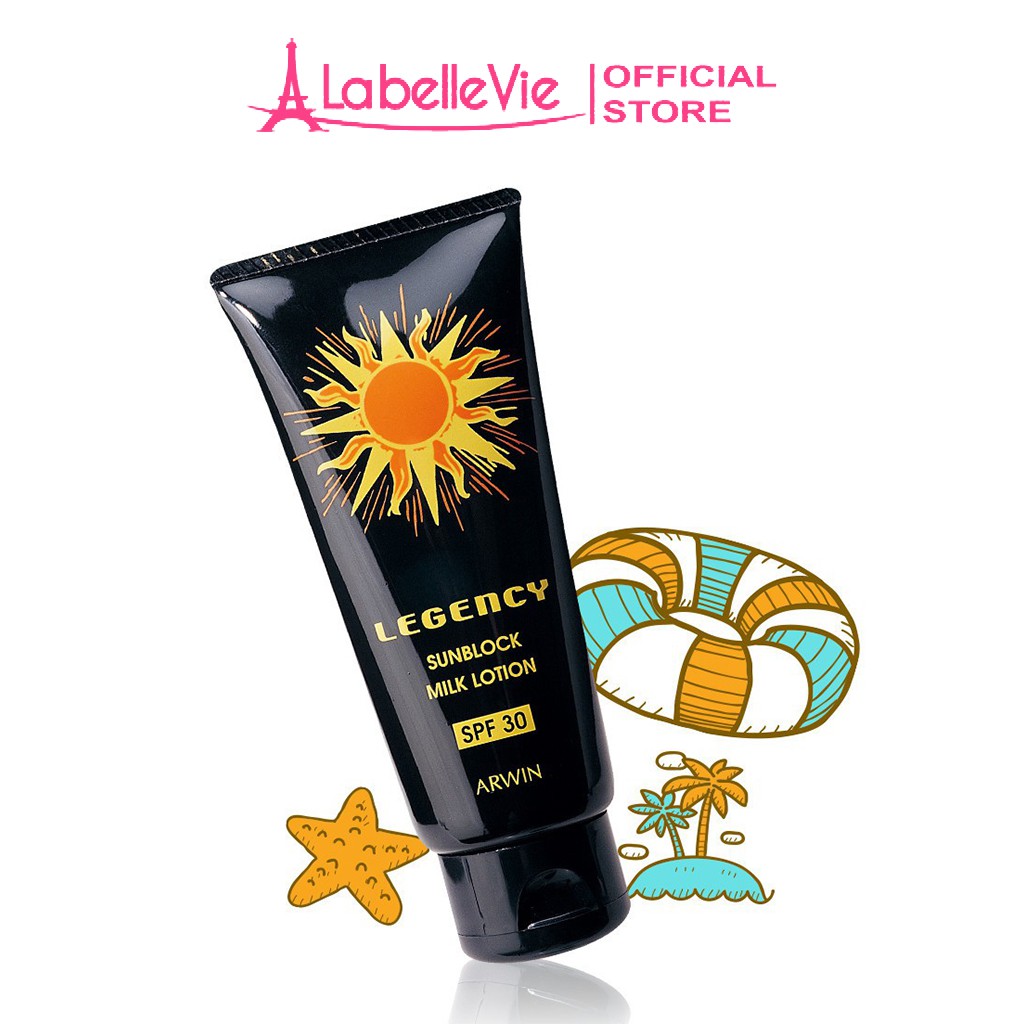 Chống nắng dạng sữa ARWIN Legency Sunblock Milk Lotion SPF30 90g