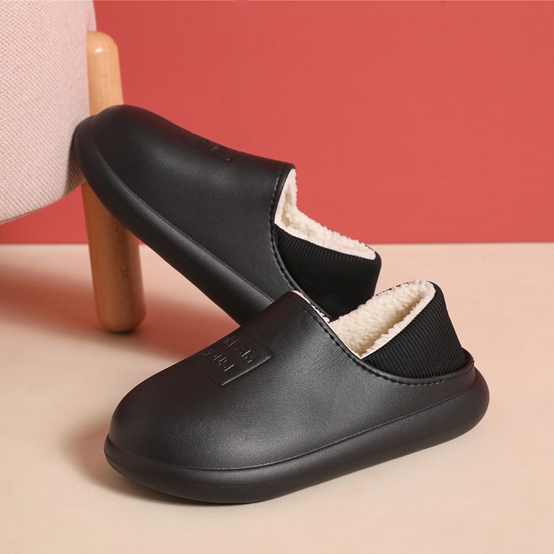 Dép Bông Nam Nữ Đi Trong Nhà Chống Nước Size 36-45
