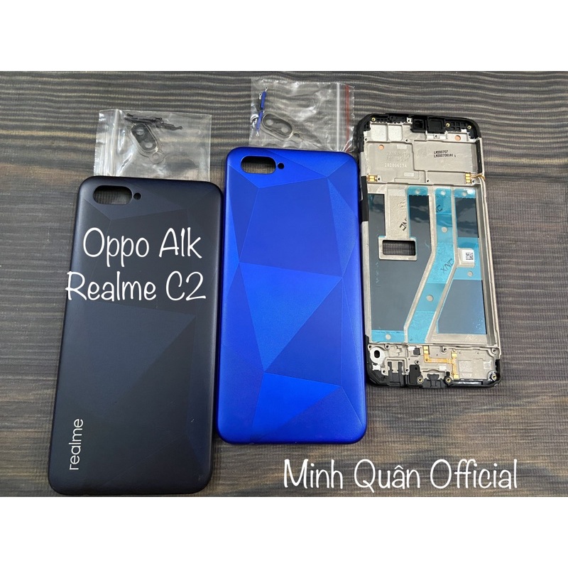 Bộ vỏ Oppo A1k/Realme C2