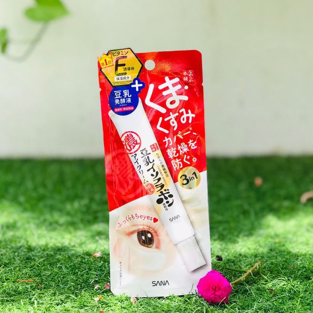 Kem Dưỡng Mắt Sana Smooth Honpo Eye Yuan Plump Cream 3 IN 1