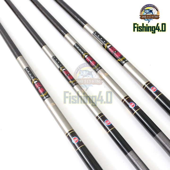 Cần Câu Tay GW LongHua 5H Ngọn Đặc - Đủ size