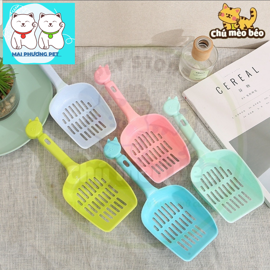 Xẻng xúc cát dọn chất thải tiện dụng dành cho mèo cưng