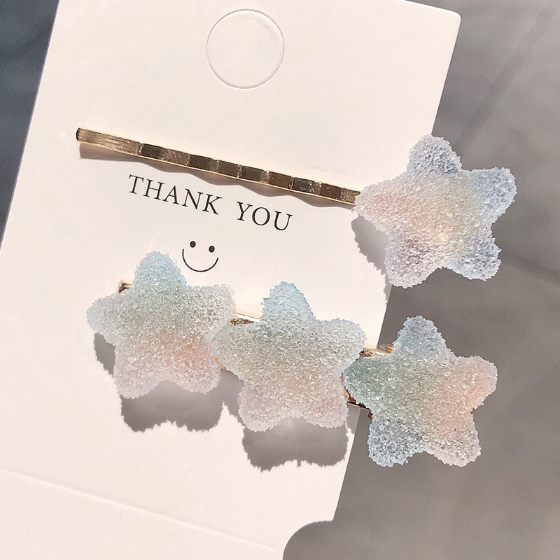 [Mã FASHIONCB232 hoàn tối đa 15K xu đơn 50K] 2Pcs/Set Hair Clips Girls Cute Hairpins Hair accessory | BigBuy360 - bigbuy360.vn