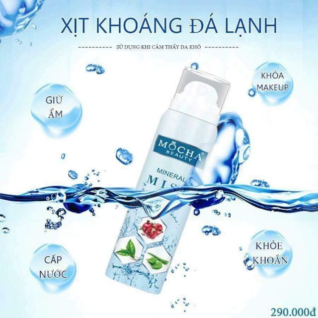 XỊT KHOÁNG ĐÁ LẠNH MOCHA
