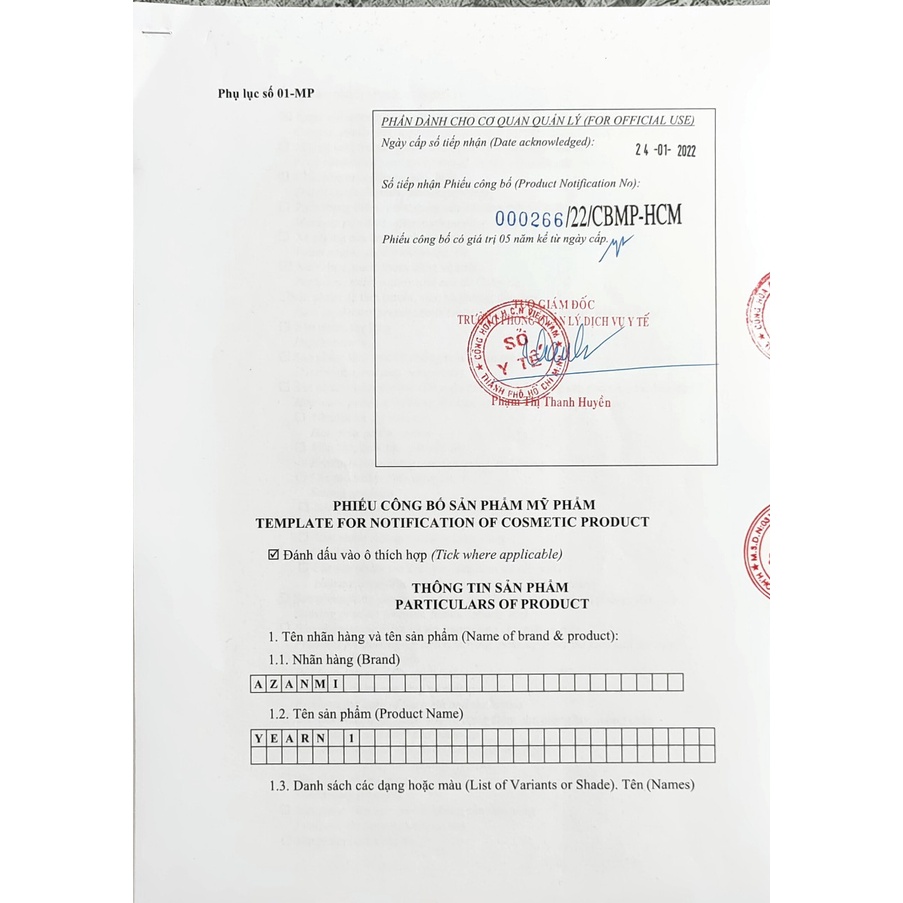 Nước hoa nam nữ Dầu thơm Unisex Chính Hãng Azanmi 50 Ml