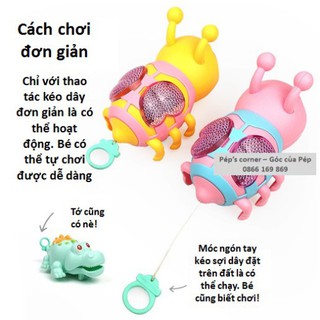 Đồ chơi kéo dây biết chạy cho bé