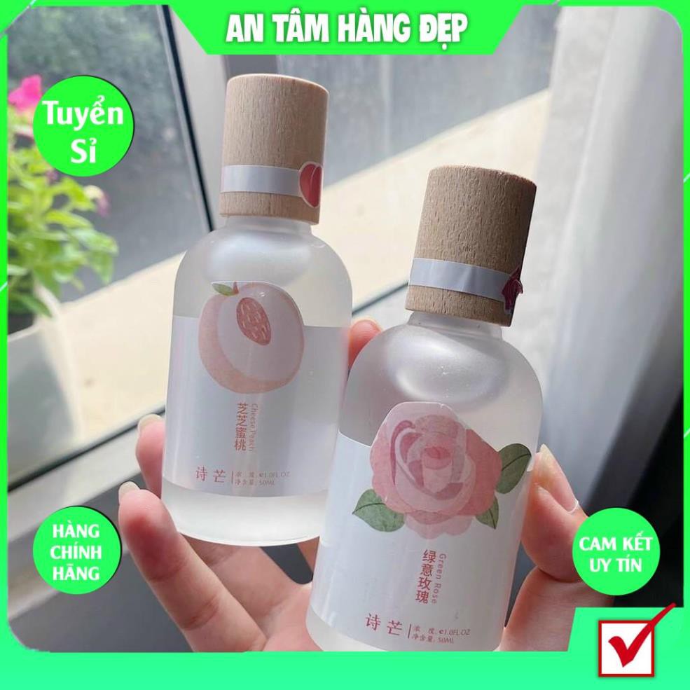 Nước Hoa Shimang Trà Thơ Vỏ Mờ Nắp Gỗ Sang Trọng 50ML KING DC mỹ phẩm nội địa trung-bodymist | Thế Giới Skin Care