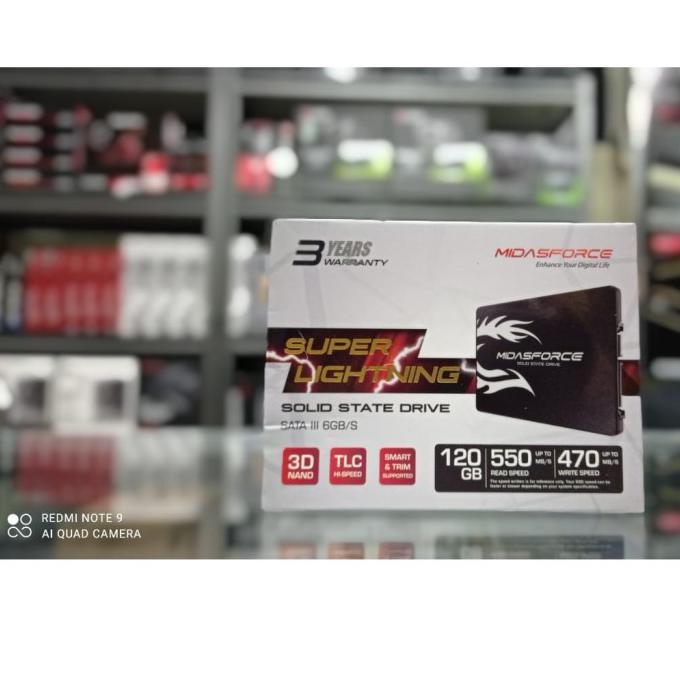 Midas SSD 120GB SATA III 2.5 " | BigBuy360 - bigbuy360.vn