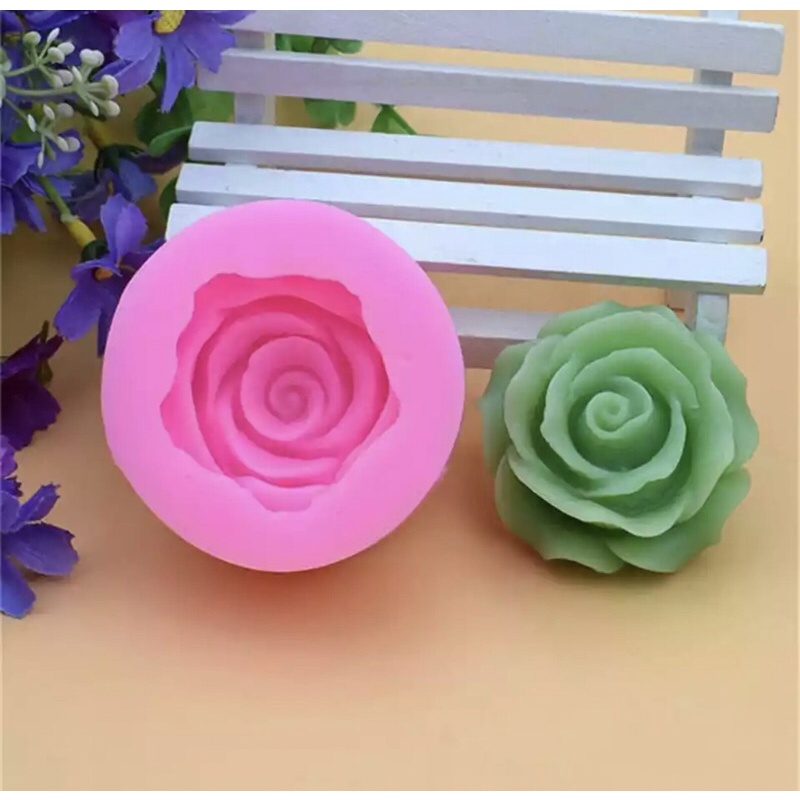 Khuôn silicon rau câu hoa nổi cánh mỏng 7cm