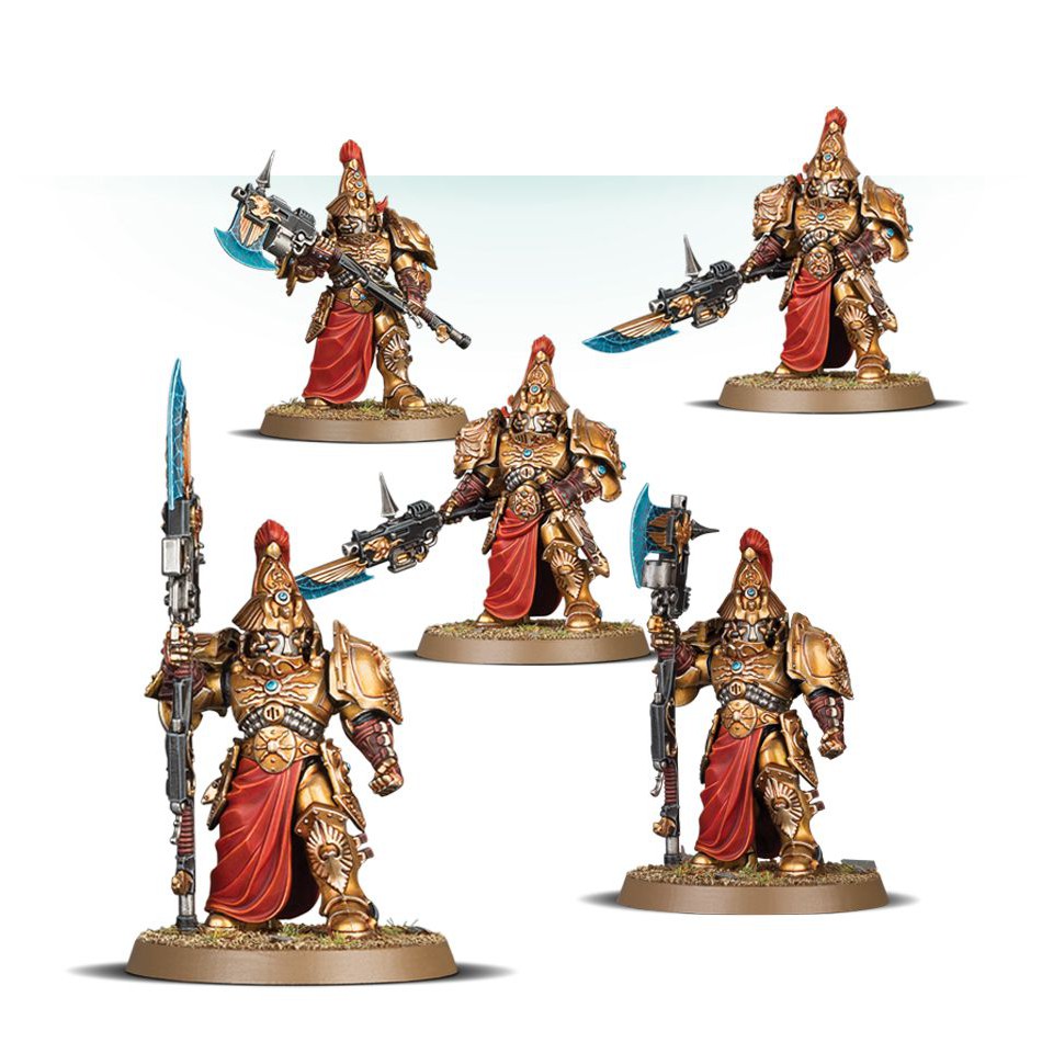 Mô hình nhân vật Warhammer 40k Adeptus Custodes Custodian