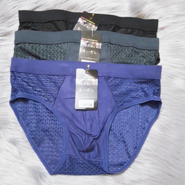 Quần lót  nam tam giác 💖 Freeship từ 50k 💖 Quần sịt nam thông hơi xuất Nhật #303