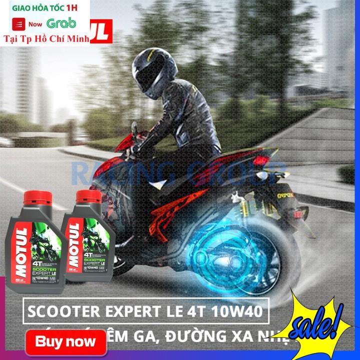 Nhớt Chính Hãng Motul Xe Tay Ga Scooter Expert Le 10W40 (800ml)