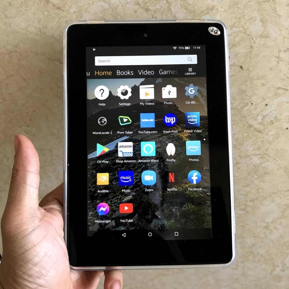 máy tính bảng Amazon Fire HD7 2014-Wifi Android 5.1-tặng kèm ốp lưng | BigBuy360 - bigbuy360.vn