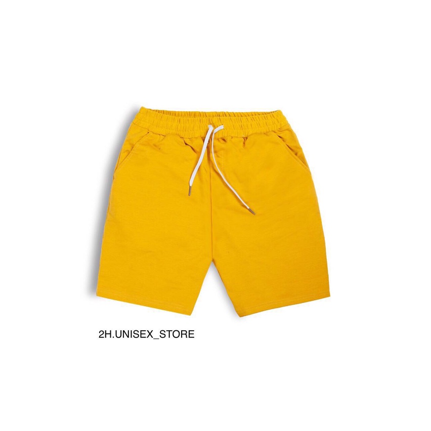QUẦN SHORT NAM UNISEX CHẤT THUN DA CÁ 2H.UNISEX_STORE