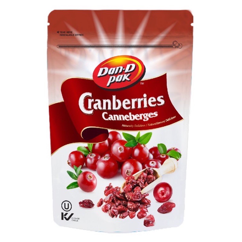 Nam Việt Quất Khô - Cranberries Canada 150g