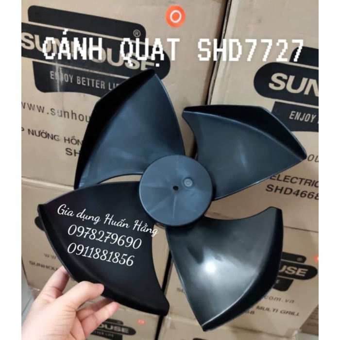 CÁNH QUẠT ĐIỀU HOÀ HƠI NƯỚC SUNHOUSE SHD7727 SHD7726