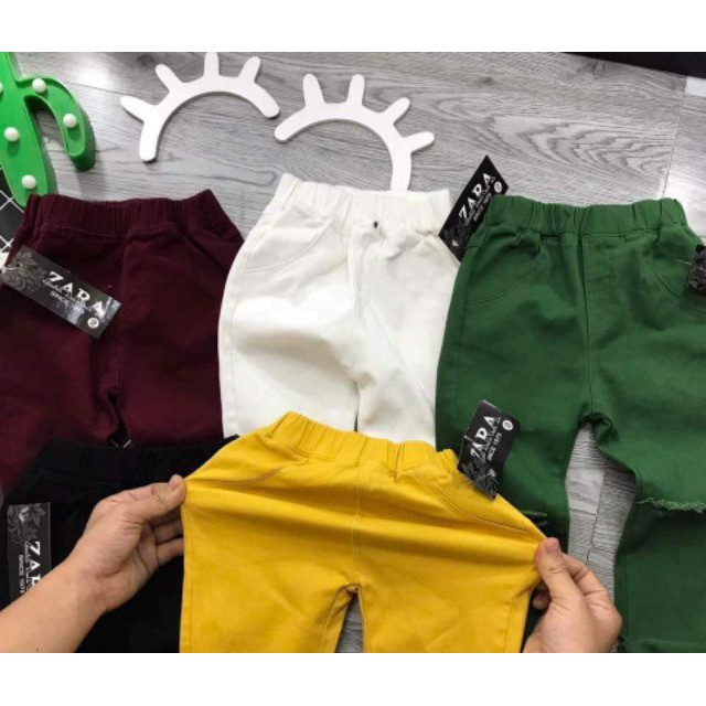 Quần dài kaki sành điệu QATE197 cho bé