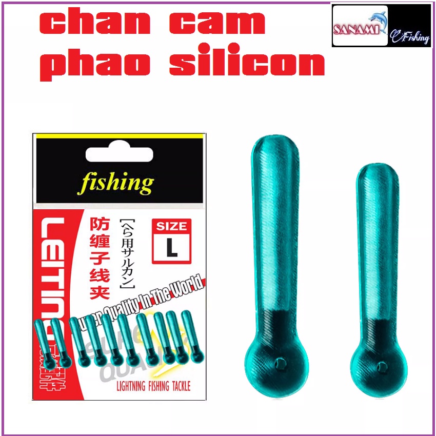 Vỉ 10 Chân Cắm Phao Silicon Bạo Lực Trong Suốt Chuyên Dụng Câu Đài Câu Đơn Cao Cấp SPK-21 - Sanami Fishing