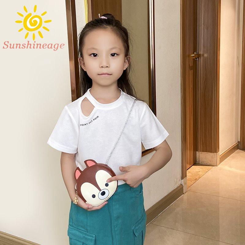 Túi Đeo Chéo Họa Tiết Hoạt Hình Dễ Thương Cho Bé