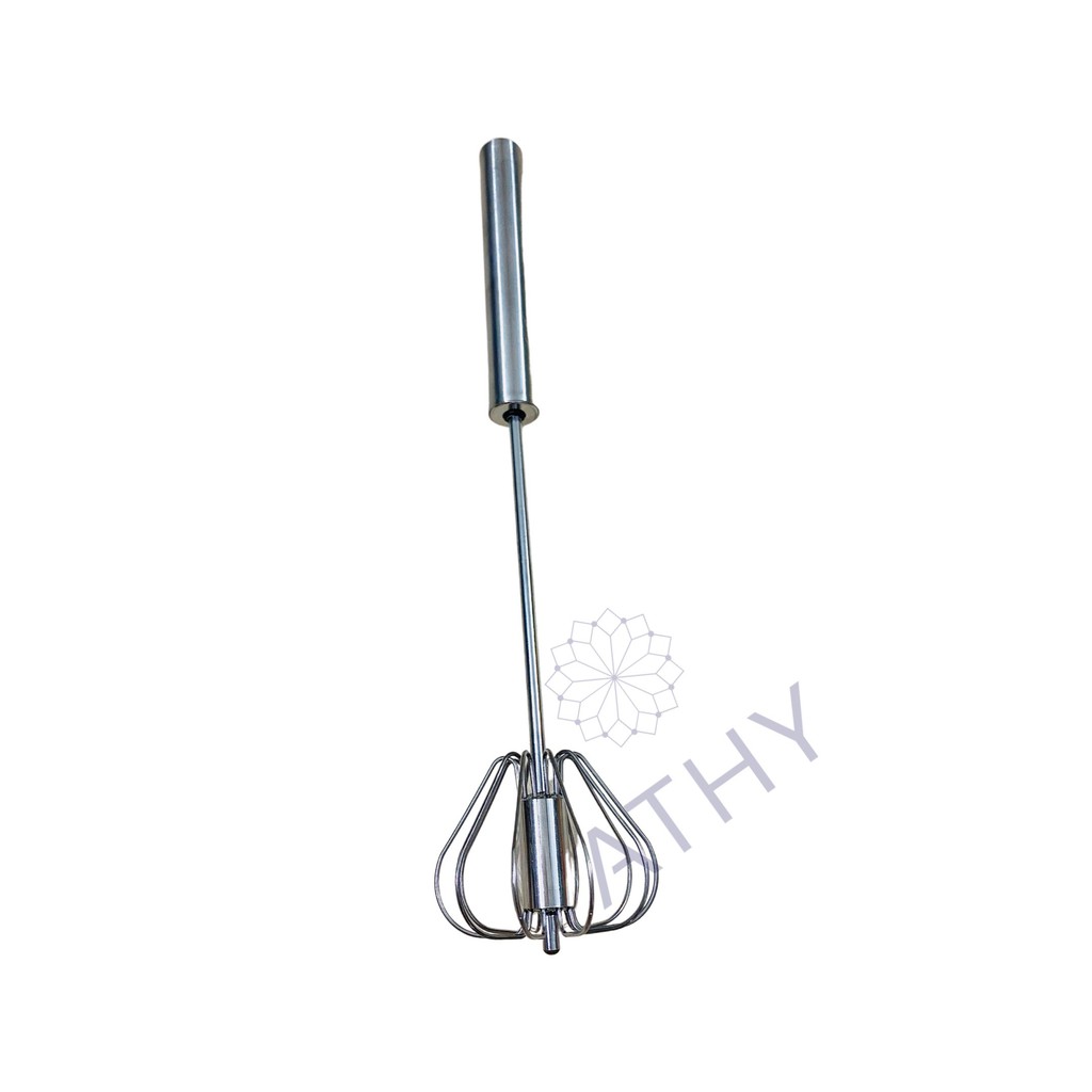 CÂY ĐÁNH TRỨNG DÀI INOX XỊN, dụng cụ khuấy cà phê cafe làm bánh chuyên nghiệp, egg whisk mixer, phới ATHY SHOP