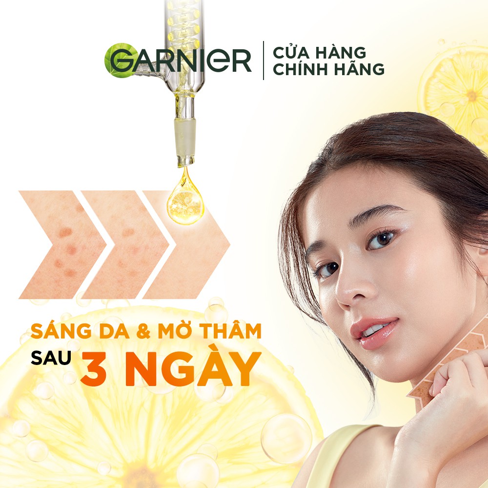 Tinh Chất Garnier Tăng Cường Sáng Da Mờ Thâm