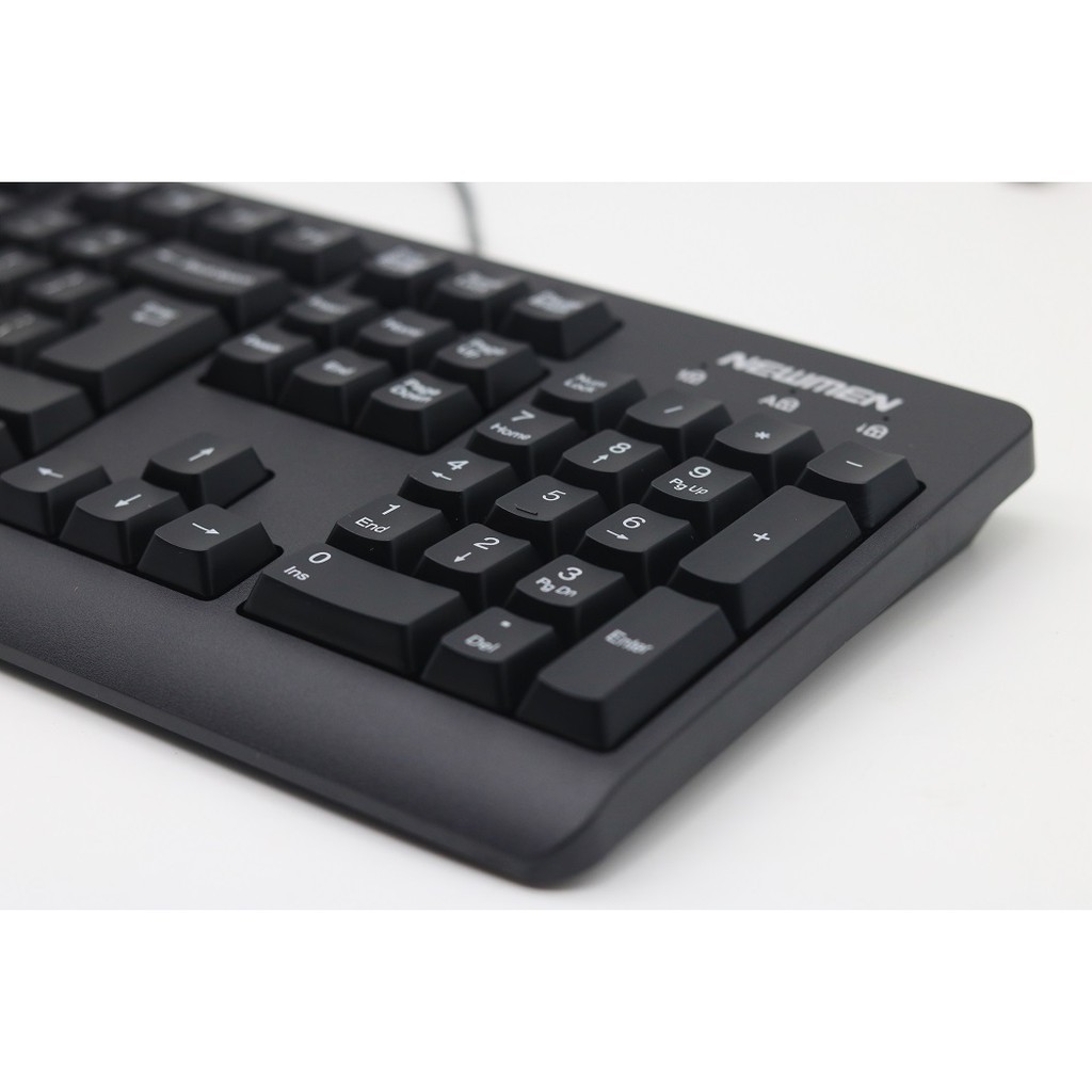 Bàn Phím Gaming Newmen E350 Silent - Keyboard Có Dây Không Ồn - HÀNG CHÍNH HÃNG