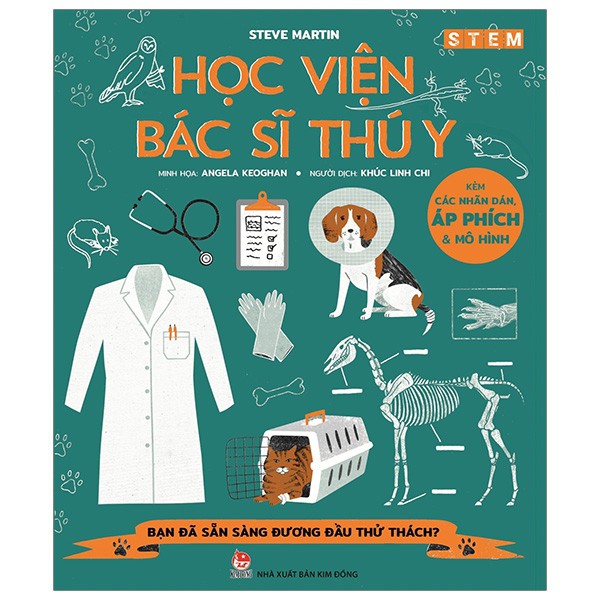 Sách - Stem Học Viện: Lập Trình Viên, Nhà Khoa Học, Bác Sĩ, Phi Hành Gia, Bác Sĩ Thú Y, Kiến Trúc Sư, Phi Công, Kĩ Sư