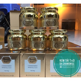 Kem tái tạo da Chamomile (Da k đều màu,Nám,Mụn,lỗ chân lông to,....)