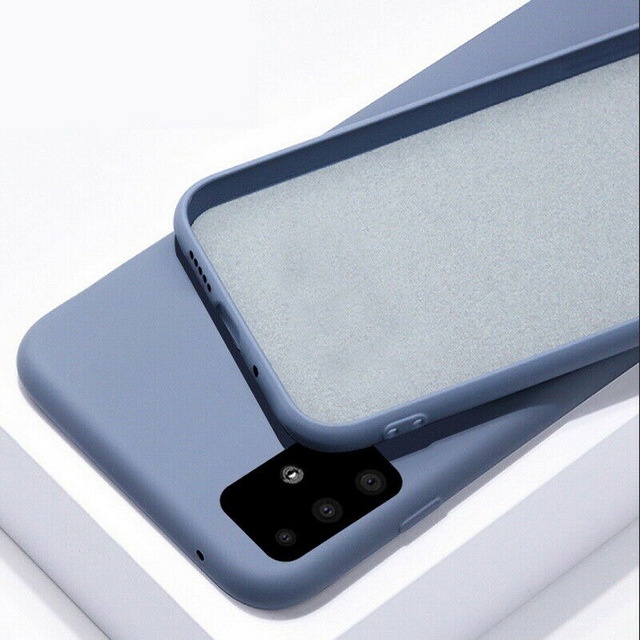 Ốp điện thoại chống sốc bằng silicon lỏng sang trọng dành cho Samsung Galaxy Note 20 Ultra Note 10 Lite Plus