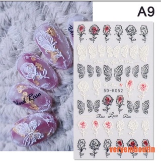 Sticker hoa nổi 5D - Ann933233