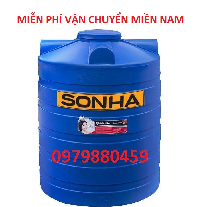 Bồn nhựa đứng Sơn Hà, bồn nước, téc nước, BH 10 năm