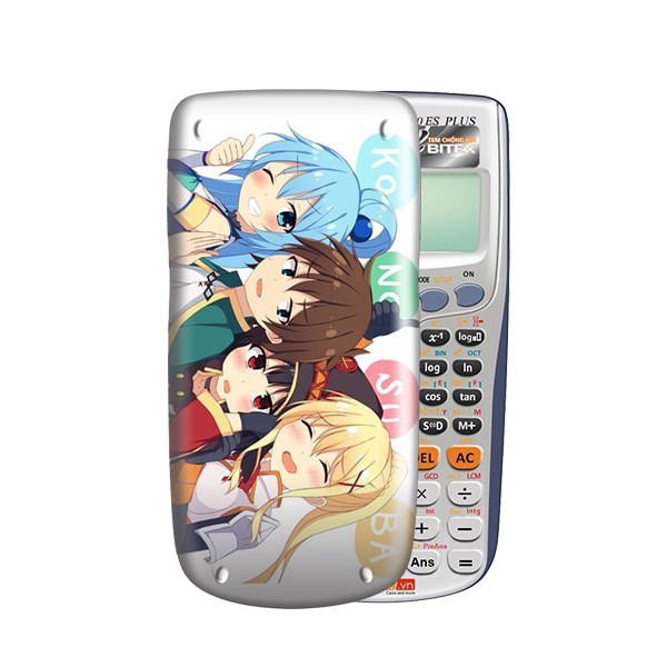 Ốp máy tính Casio/Nắp máy tính Casio Nhân Vật Hoạt Hình Anime Konosuba 002