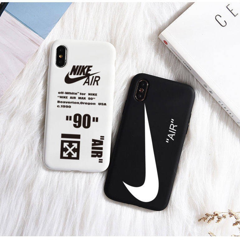 Ốp lưng điện thoại di động Apple 11pro Xsmax Nike 7Plus Nam iphonexR nhỏ mờ XS chống rơi 6s nữ 8plus