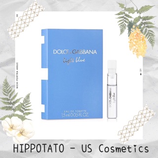 🌿 Dolce&Gabbana Light Blue EDT - Vial Sample mẫu thử nước hoa